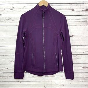 Lululemon Define Jacket Darkest Magenta 10